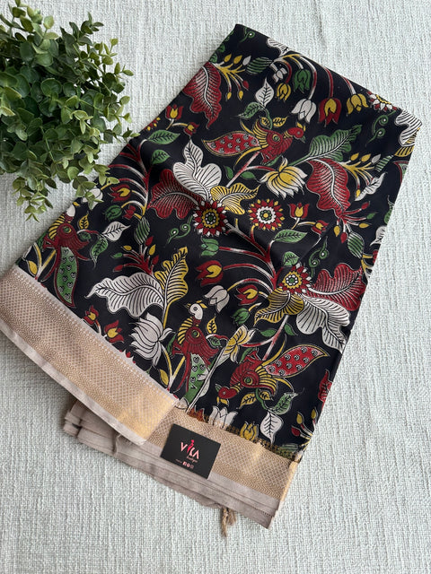 Kalamkari chennuri silk Saree