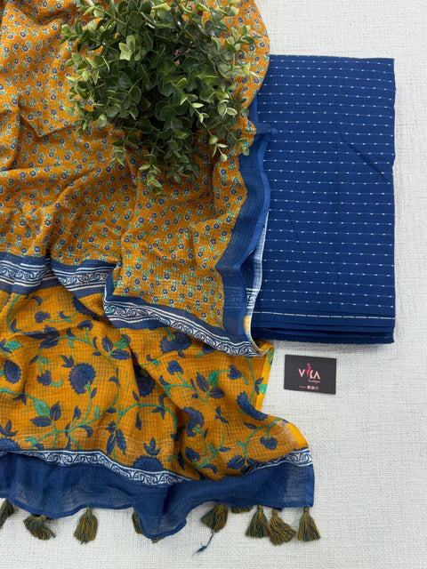 Handloom cotton salwar material