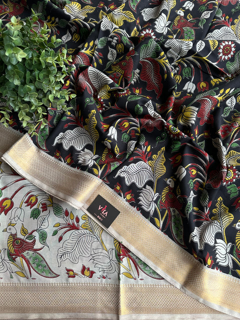 Kalamkari chennuri silk Saree