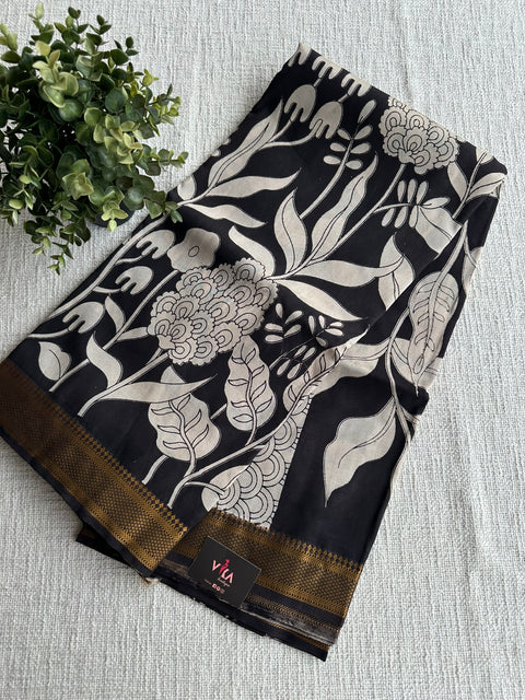 Kalamkari chennuri silk Saree