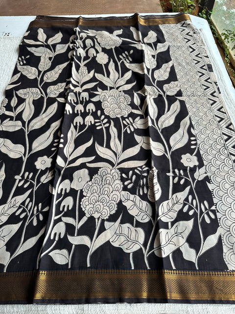 Kalamkari chennuri silk Saree