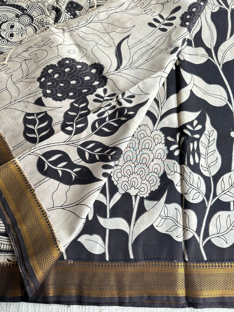 Kalamkari chennuri silk Saree