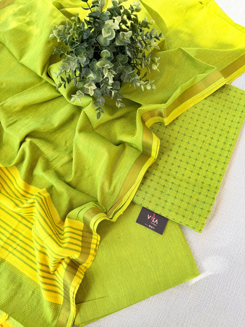 Handloom cotton salwar suit material