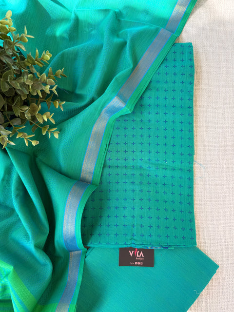 Handloom cotton salwar suit material