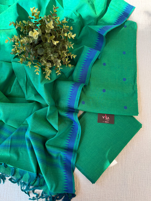 Handloom cotton salwar suit material