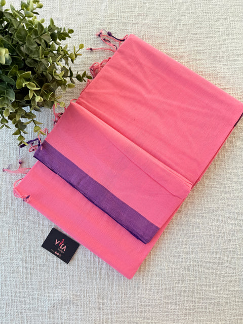 Mangalgiri Cotton Saree with blouse