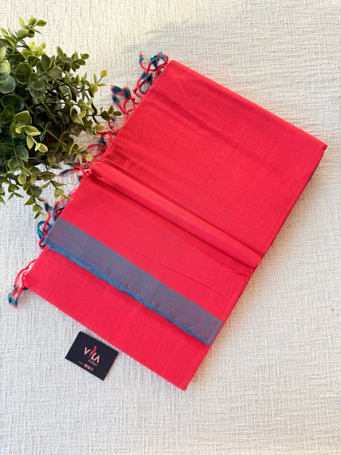 Mangalgiri Cotton Saree with blouse