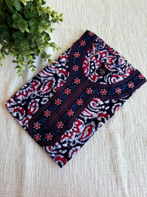 XL size Batik printed cotton nighty