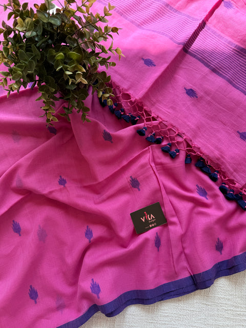 Bhutta weaving handloom cotton saree