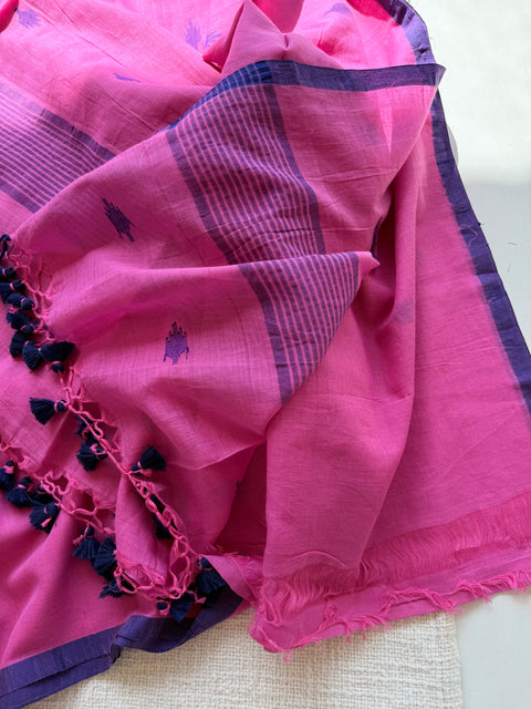Bhutta weaving handloom cotton saree