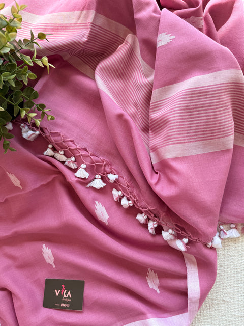 Bhutta weaving handloom cotton saree