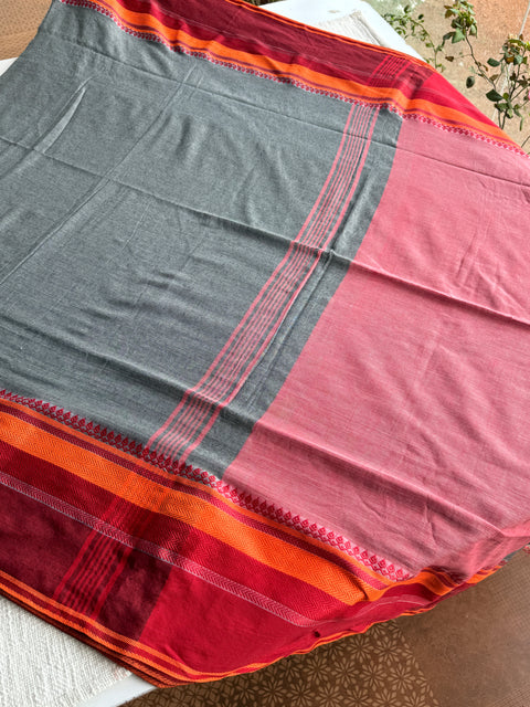 Soft cotton saree with blouse