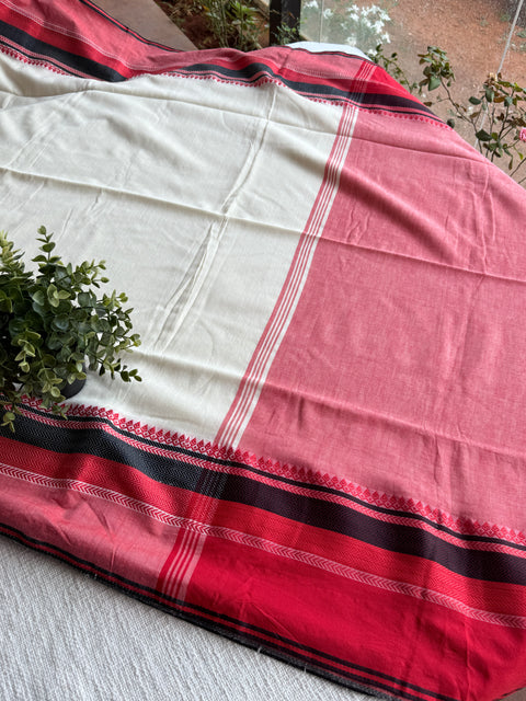 Soft cotton saree with blouse
