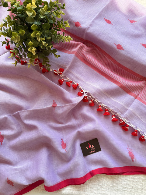 Bhutta weaving handloom cotton saree