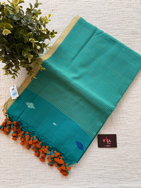 Bhutta weaving handloom cotton saree