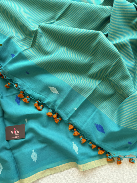 Bhutta weaving handloom cotton saree