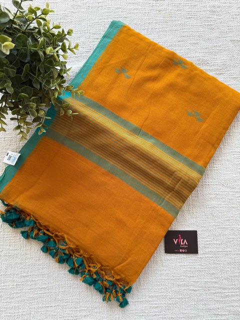 Bhutta weaving handloom cotton saree