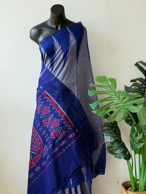 Sambhalpur pure Ikat cotton saree