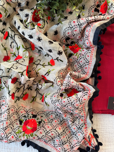 Fhulkari Dupatta salwar suit material