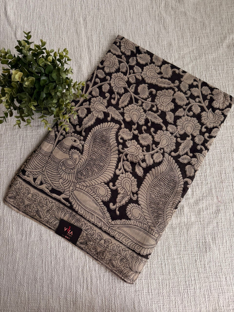 Kalamkari cotton saree