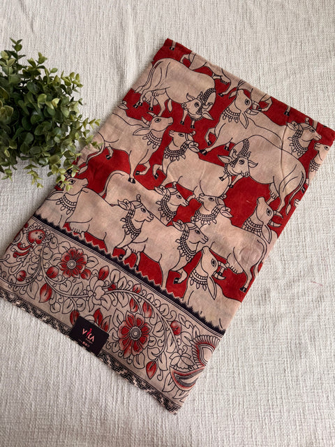 Kalamkari cotton saree