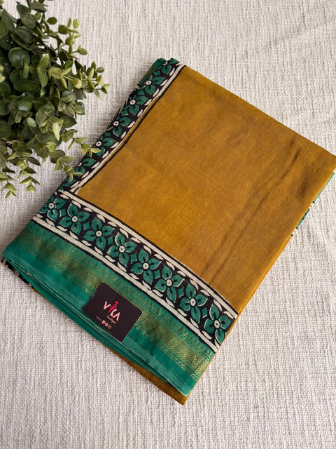 Maheswari border chanderi saree