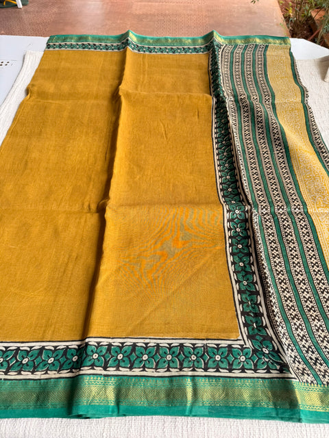 Maheswari border chanderi saree