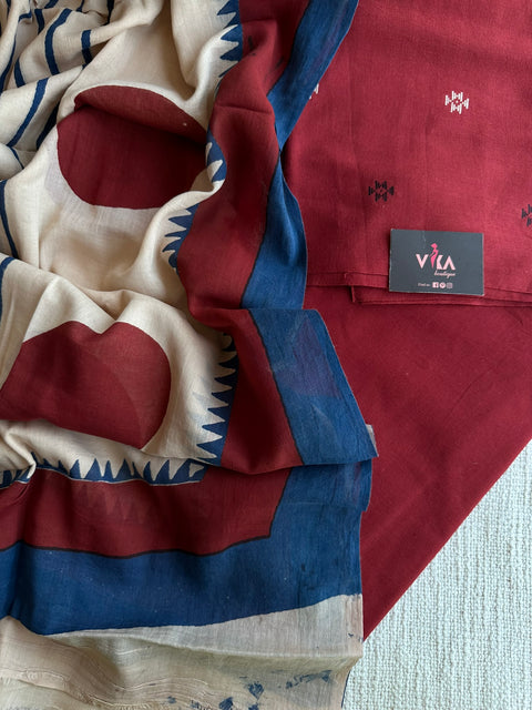 Handloom cotton salwar material