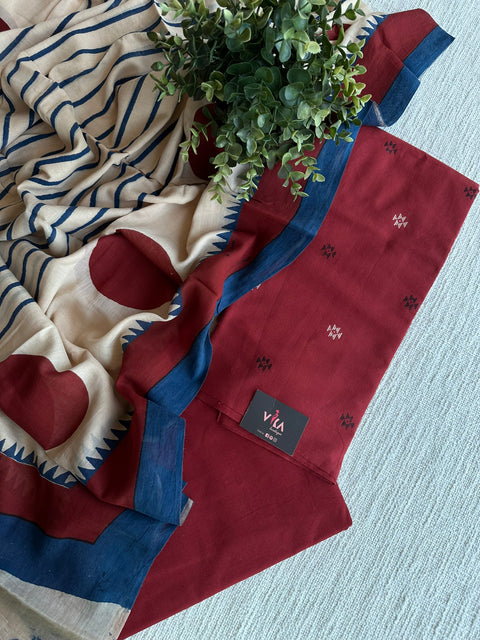 Handloom cotton salwar material
