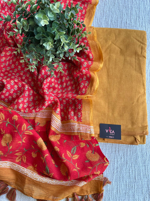 Handloom cotton salwar material