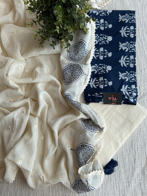 printed cotton suit material