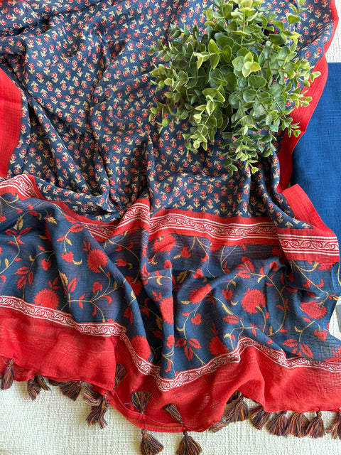 Handloom cotton salwar material