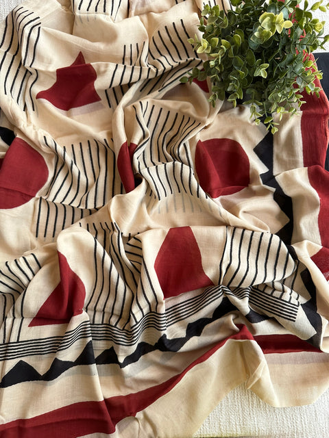 Handloom cotton salwar material