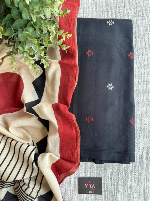 Handloom cotton salwar material