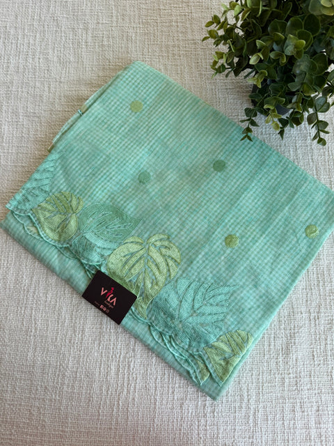 Cotton doria panpata saree