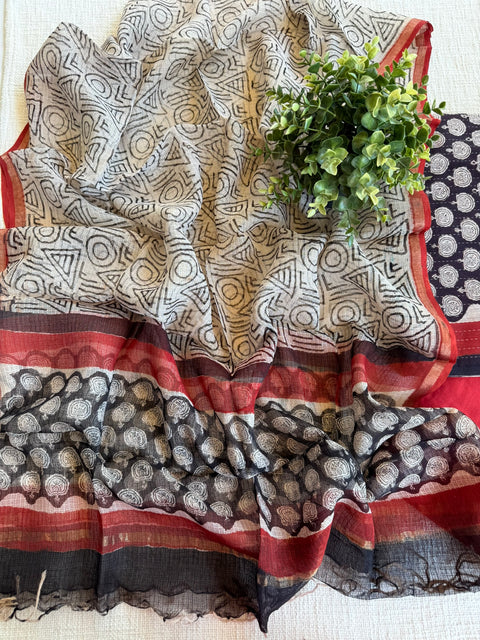 Printed cotton salwar suit material