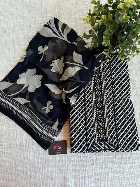 Printed soft cotton salwar material