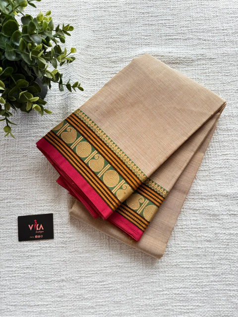 Printed Faux Raw silk saree