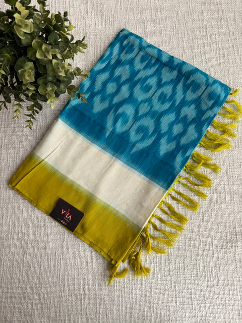 Handloom special Ikat cotton dupatta