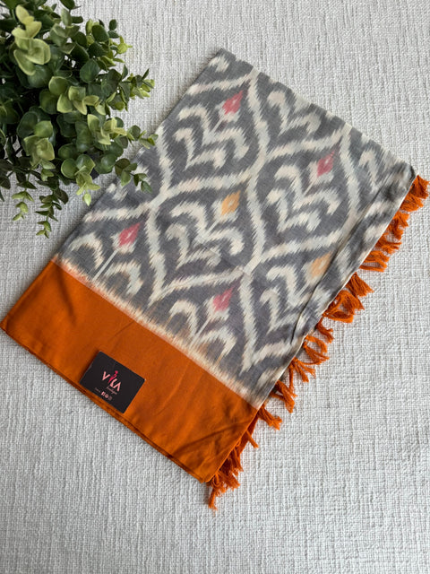 Handloom special Ikat cotton dupatta