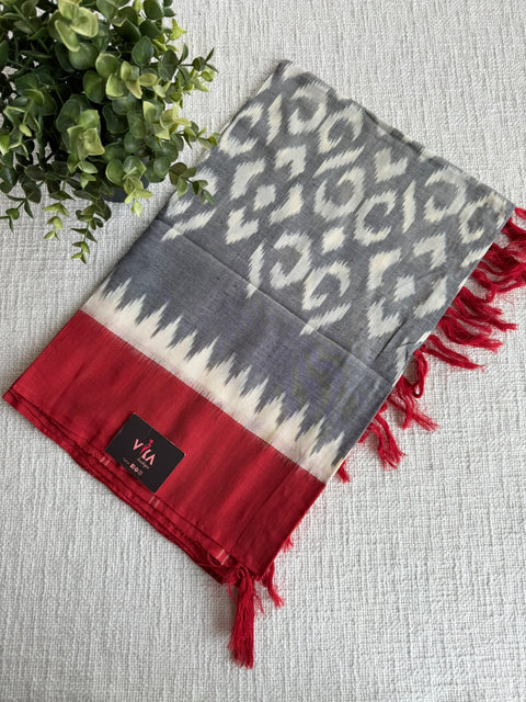 Handloom special Ikat cotton dupatta