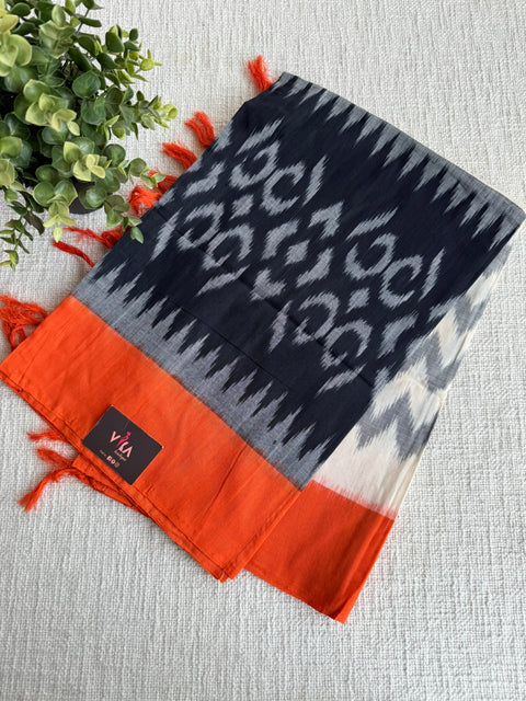 Handloom special Ikat cotton dupatta