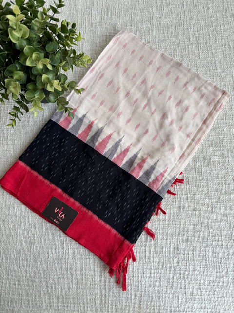 Handloom special Ikat cotton dupatta