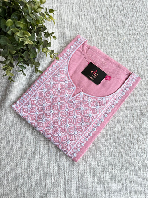 L and XL size printed cotton nighty