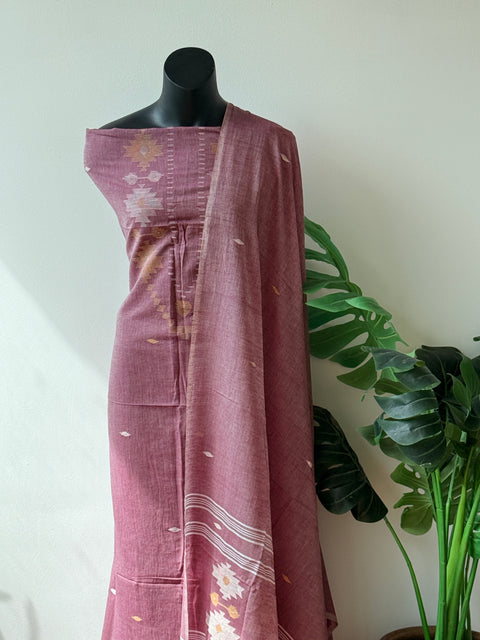 Jamdhani top and dupatta
