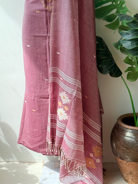 Jamdhani top and dupatta