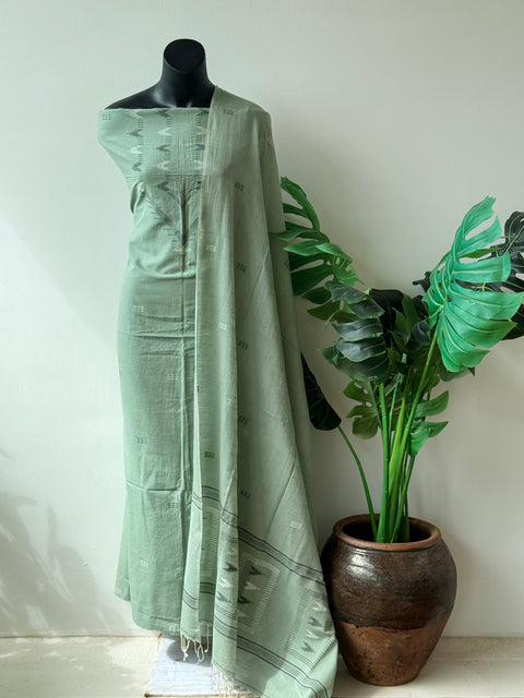 Jamdhani top and dupatta