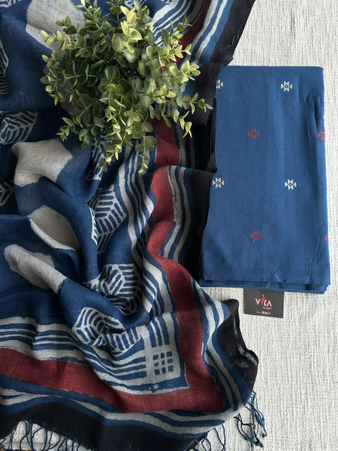 Handloom cotton salwar material