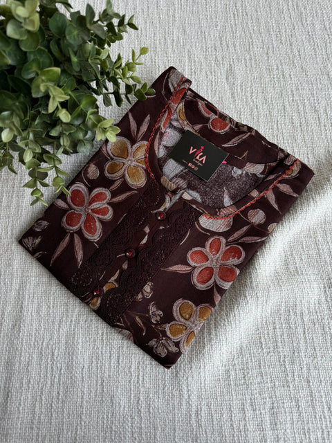 L and XL size Printed Alpine nighty
