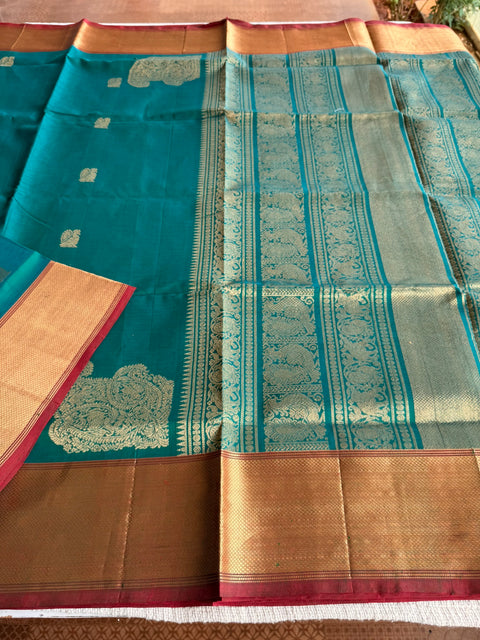 Pure handloom Silk cotton saree